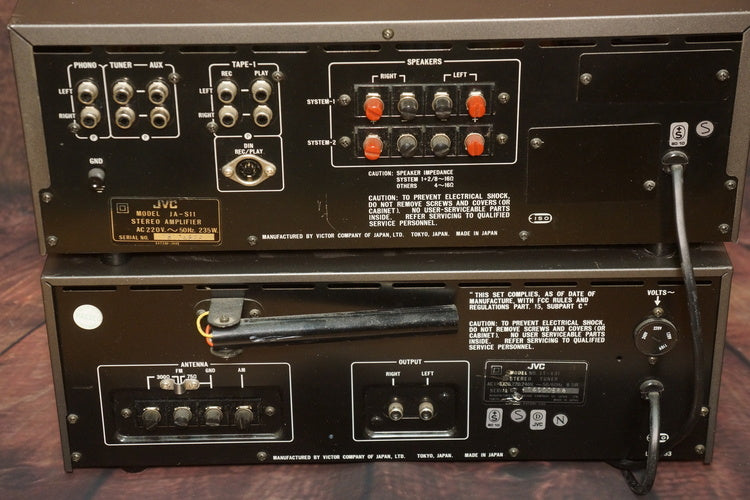 JVC JA-S11 and JT-V31