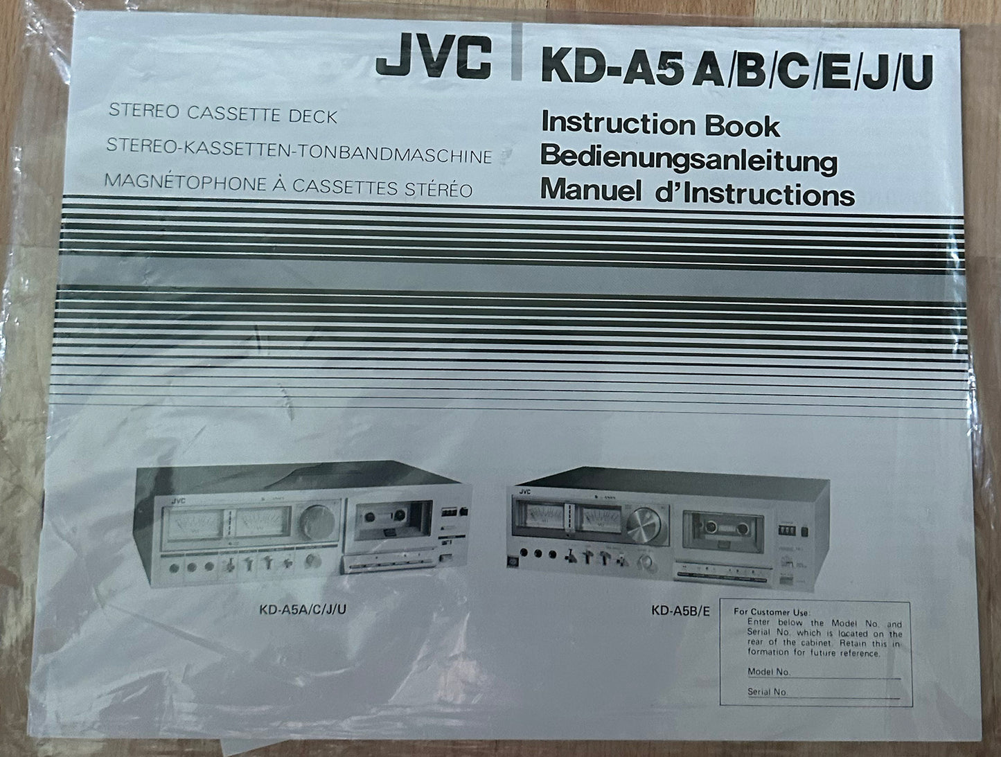 JVC KD-A5