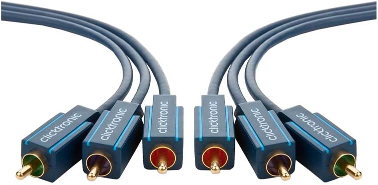 Clicktronic Casual YUV komponentkabel 10 m