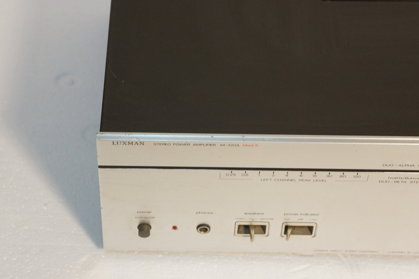 Luxman M-120A MkII