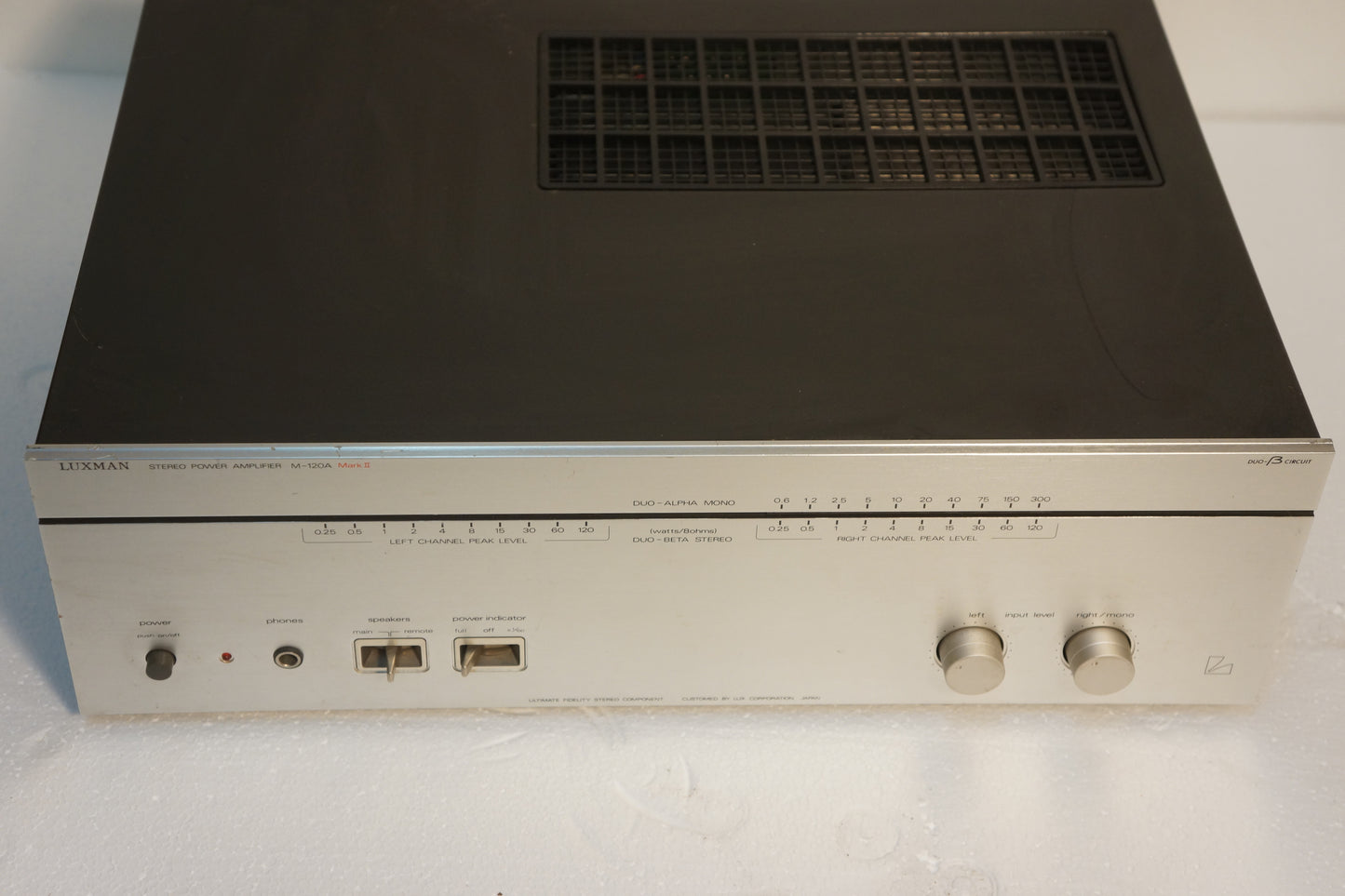 Luxman M-120A MkII