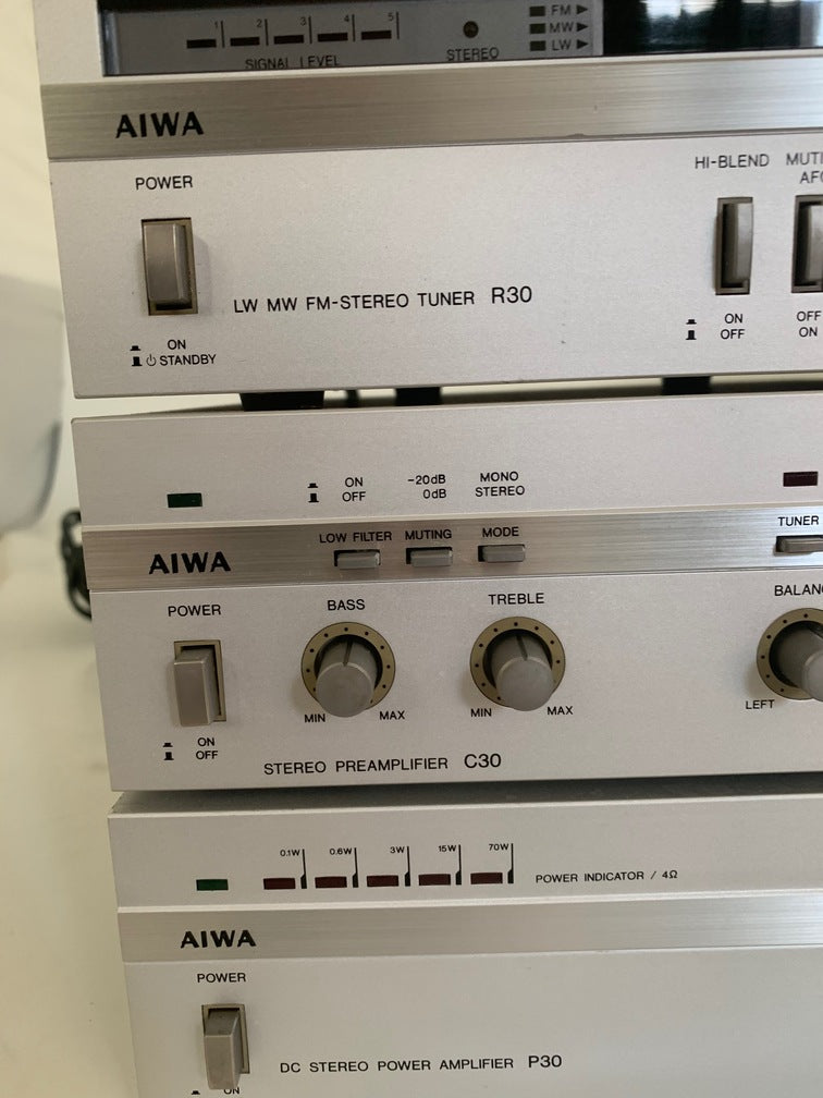 Aiwa C-30 P-30 R-30