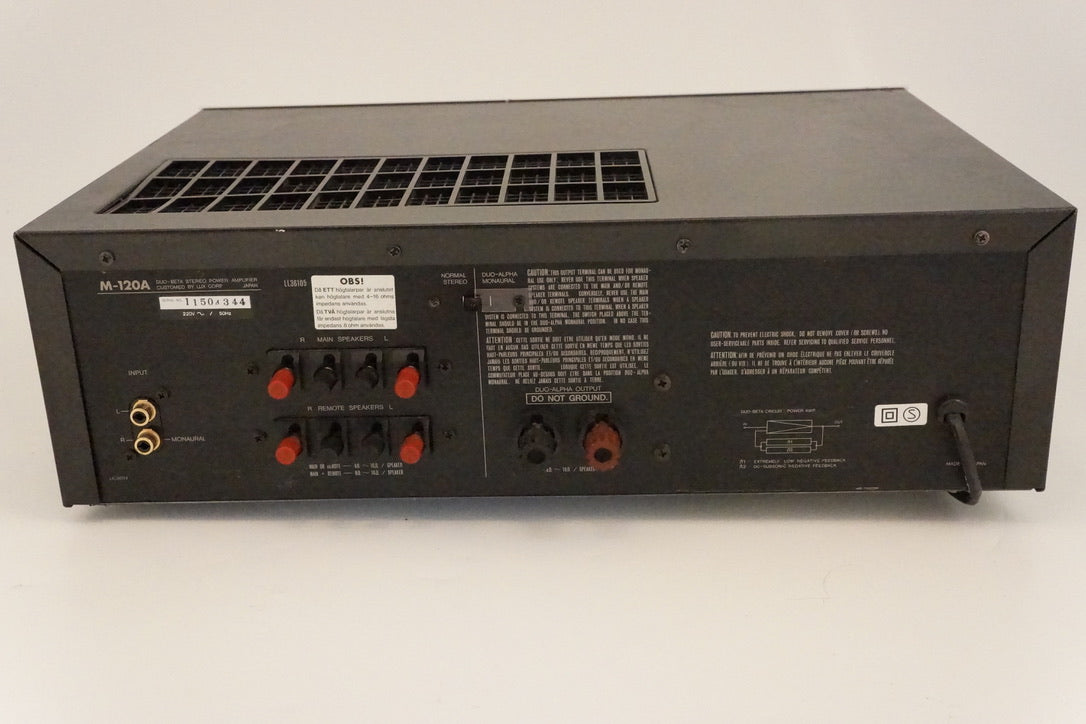 Luxman M-120A