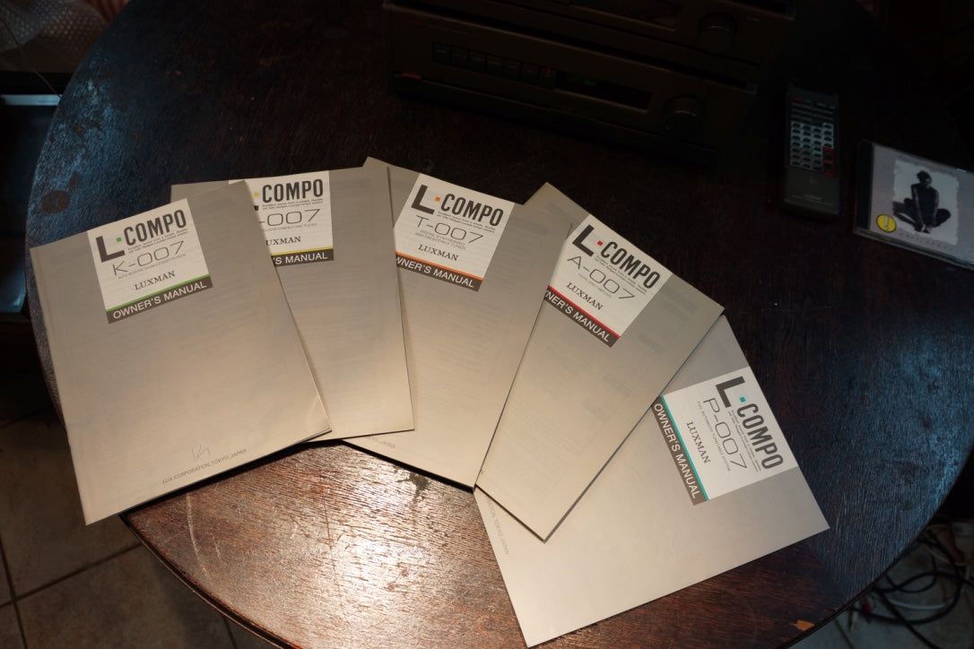 Luxman A-007, T-007, K-007, D-007 and P-007