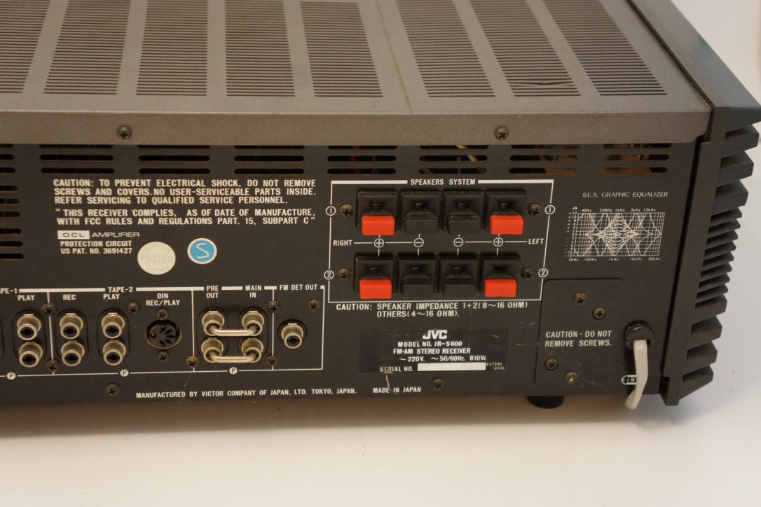 JVC JR-S600