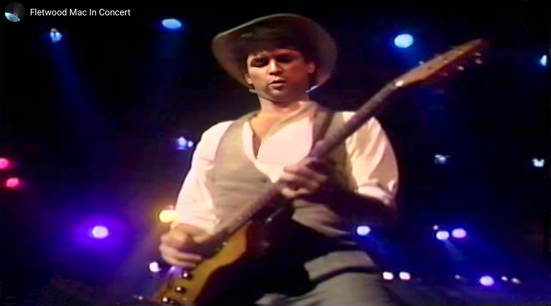 Load video: On October 21st &amp; 22nd, 1982, Fleetwood Mac&#39;s &quot;In Concert - Mirage Tour &#39;82&quot; was filmed at The Great Western Forum in Inglewood, California.  This was recorded i pure hifi stereo and on video ... there was in fact certain problem as the &quot;stereo-video&quot; was new on the market at that time ... problem to make tape/machines that could hold the &quot;two channel&quot; separated and with a good quality on an entire tape ... we vent to the store to complain this video (among of many others video-concerts, to have a new one that worked) at least four times ... we simply get tired and gave up ... But I guess there is tape that hold the Quality! ... enjoy it anyway, and if you are lucky ... it will be remastered. We do not hold Copyright but the video is out of print. I will gladly remove if contacted by the rights holder.