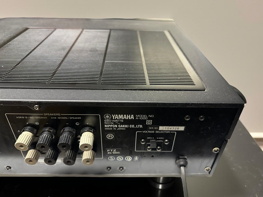 Yamaha A-1000 – LoudandProud