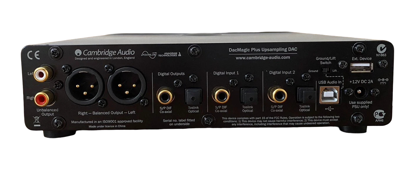Cambridge Audio DacMagic Plus – Digital to Analogue Converter &amp; Pre-amp