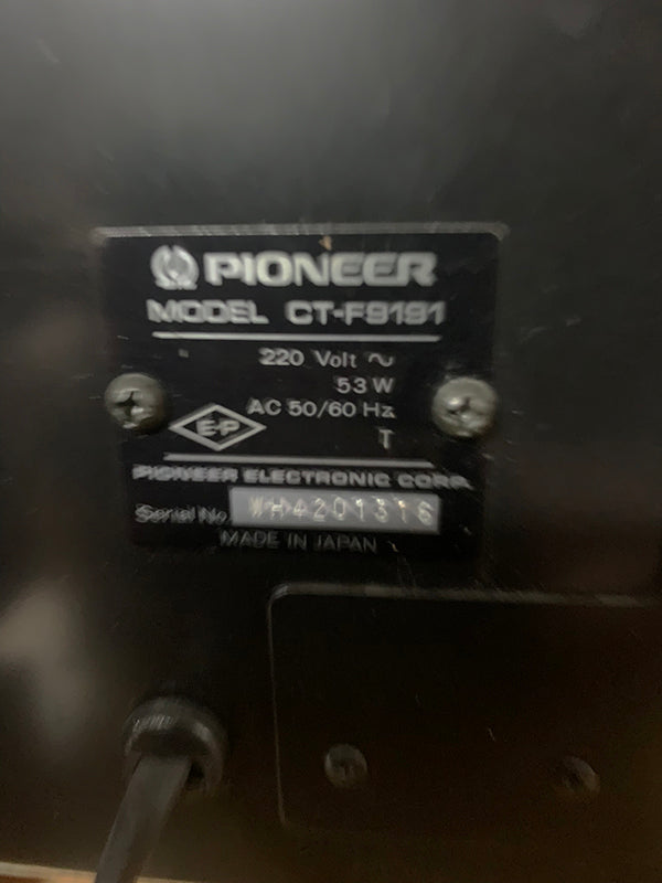 Pioneer CT-F9191