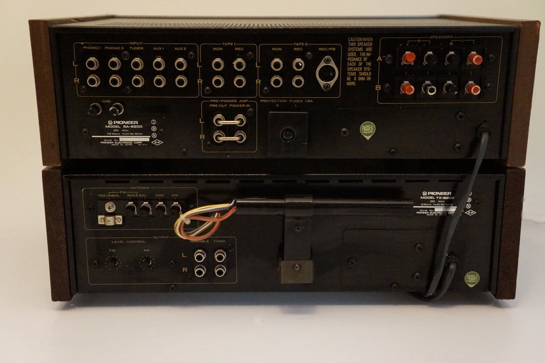 Pioneer SA-6200 & TX-6200